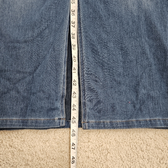 Halara Shirt Dress Midi Flex Denim Long Sleeve Pockets Western Stretch Large - Picture 6 of 11